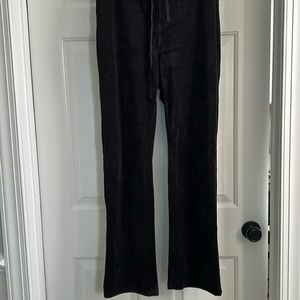 Velour pants